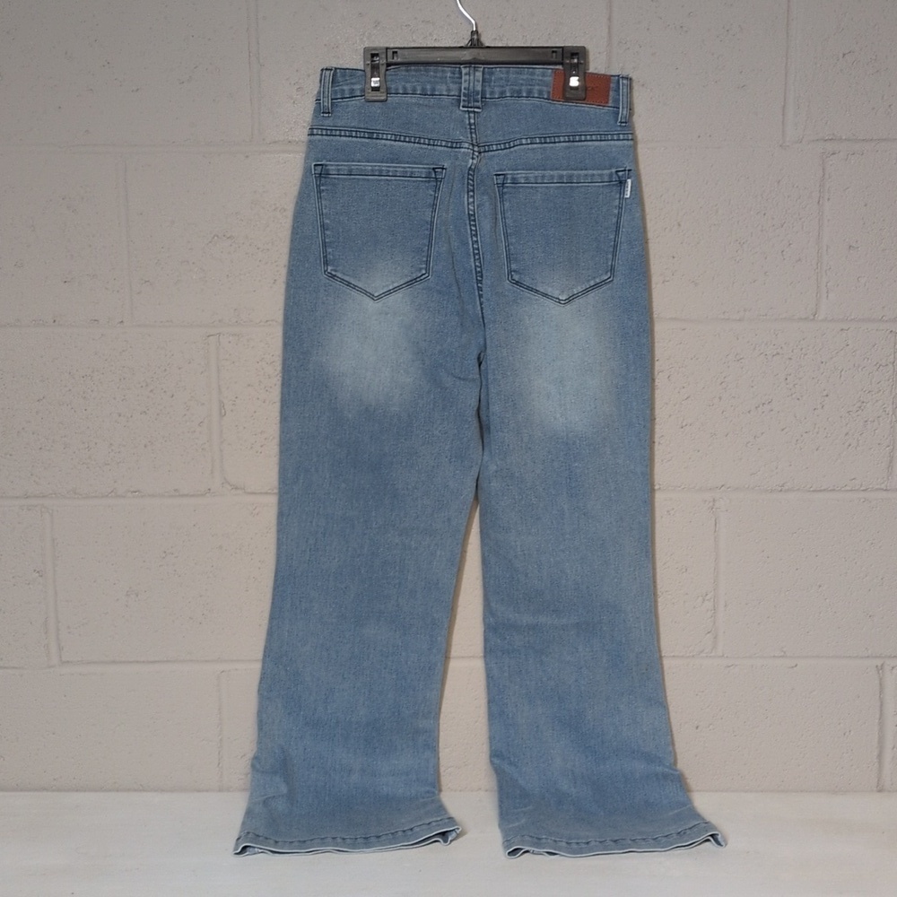 Women's Light Wash Stretchy Denim Boyfriend Jeans, Size 6, NWT - Picture 4 of 4